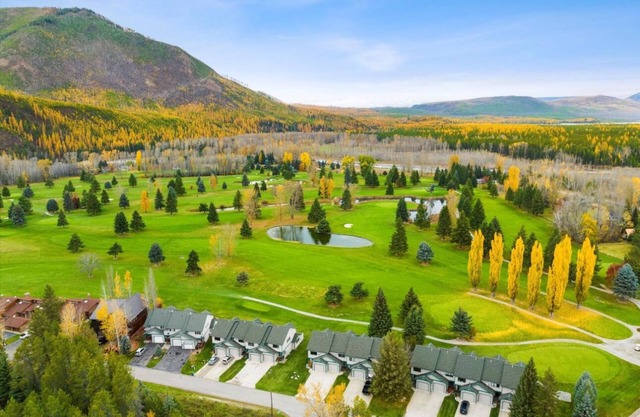 West Glacier Getaway: Mountain & Golf Course Views