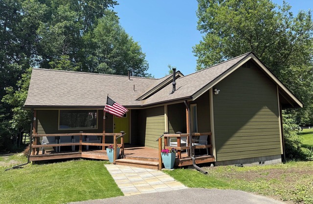 West Glacier Hot Tub! On Golf Course! Private Home