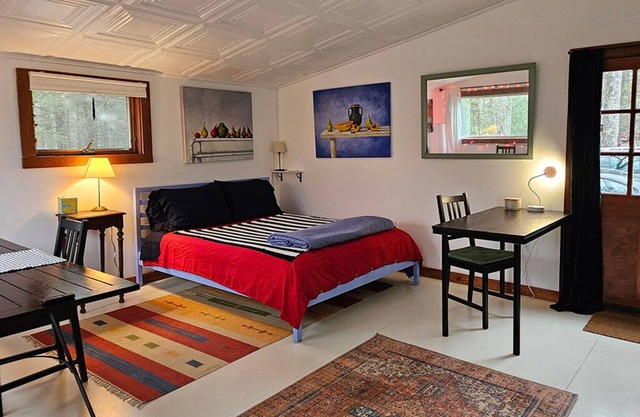 West Wing - a unique private space w/patio