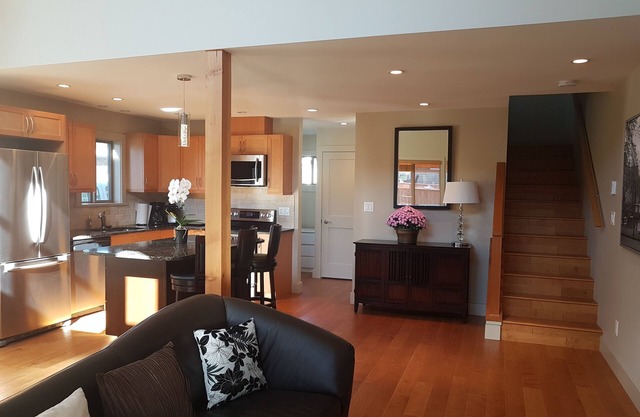 Central Lonsdale 2 story Modern Coach Housep