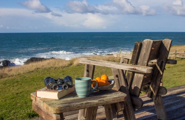 Whale Watch House: Oceanfront / in der Nähe von Mendo Village / ein privater Rückzugsort