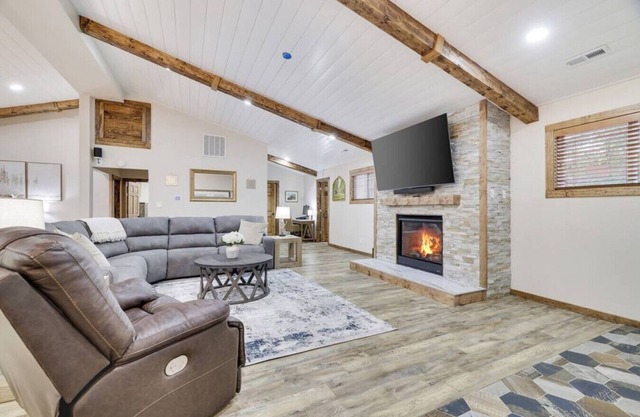Whisky Pines - Single-level Home in Lake Harmony w/ Outdoor Firepit, Gazebo, Kid-Friendly!