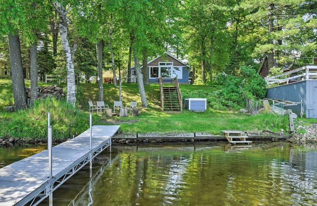 NEU! White Lake Home mit Terrasse, Feuerstelle, Bootsanlegestelle!