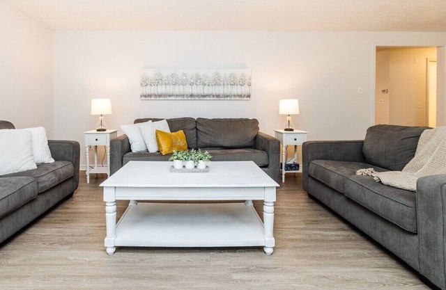 Whole house! Comfy beds, double living rooms each with its own TV, sleeps 10, Close to everything!