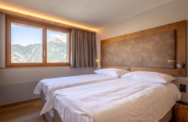 Wifi, 250m from shops, sauna, hammam, tv, ski locker, 37m², Vercorin
