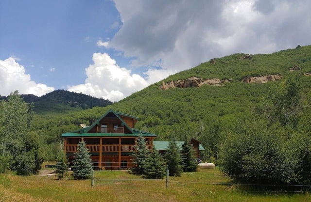 Wilderness Cabin In Colorado Mountains