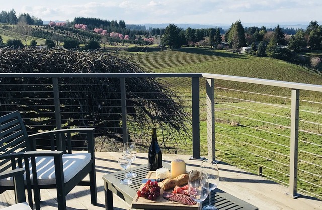Weinland mit Aussicht