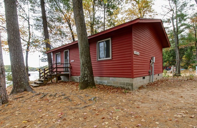 Wisconsin Northwoods Lakeside Cabin w/private dock. On the water! Pet Friendly!