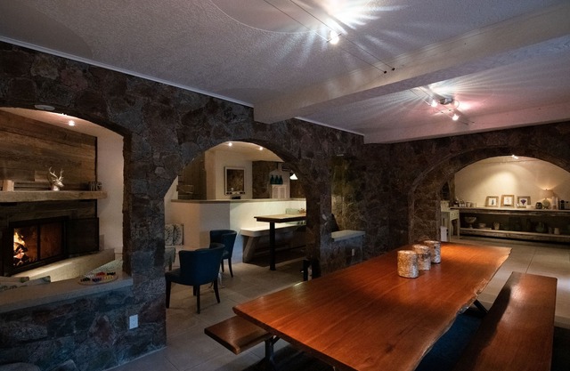 Within the village of Wakefield, nestled among six acres of forest and ponds.