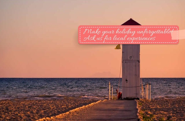 Within walking distance of the beach