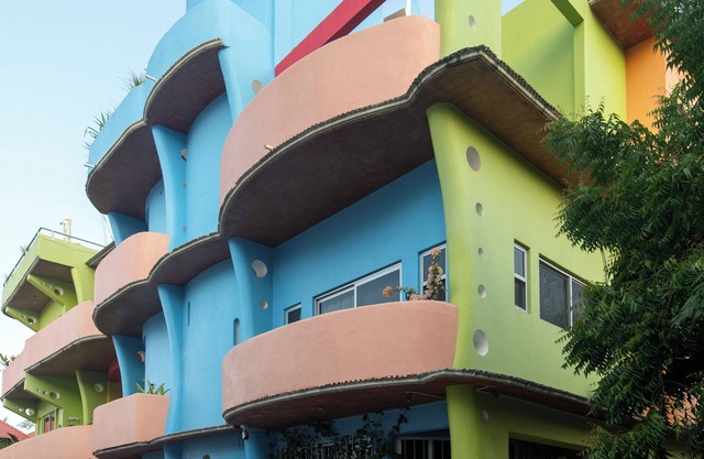 Wonderful 3-bedroom house with AC and rooftop swimming pool in Puerto Escondido