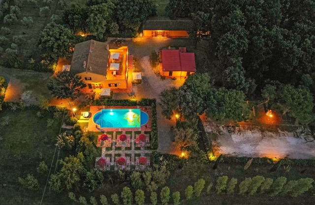 Schöne 94 qm Wohnung mit pool an der toskanischen Landschaft, 3 km vom Strand