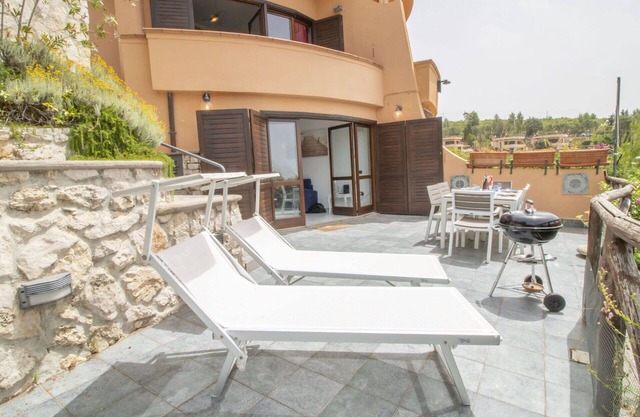 Alleinstehendes Ferienhaus mit W-LAN, Klimaanlage, TV, Terrasse, Haustiere erlaubt, Parkplatz