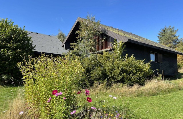 Schönes alleinstehendes Ferienhaus für 6 Personen mit TV, Balkon, Haustiere erlaubt und Parkplatz