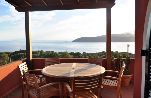 Schöne Aussicht auf Golfo Stella