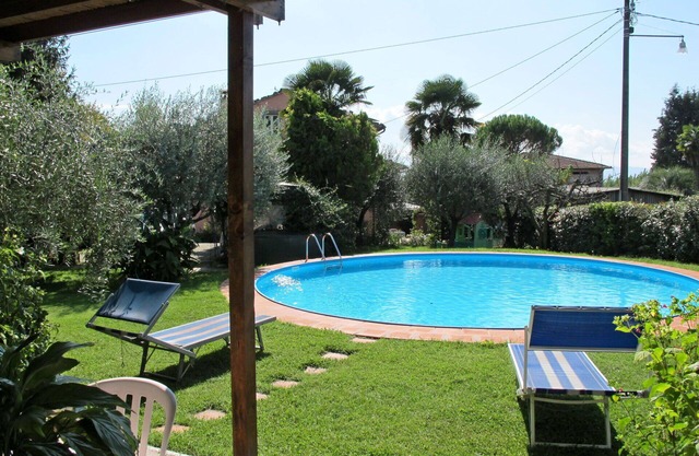 Schönes Ferienhaus für 5 Leute mit privatem Pool, W-LAN, Klimaanlage, TV, Innenhof und Parkplatz
