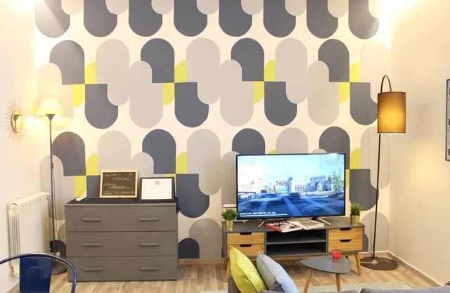 Wonderwall ist eine Wohnung im Erdgeschoss in einer günstigen Gegend in der Nähe des Zentrums