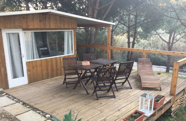 "Holzhaus" Quinta do Meco - Strand & Natur