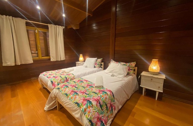 Wooden Twin Room