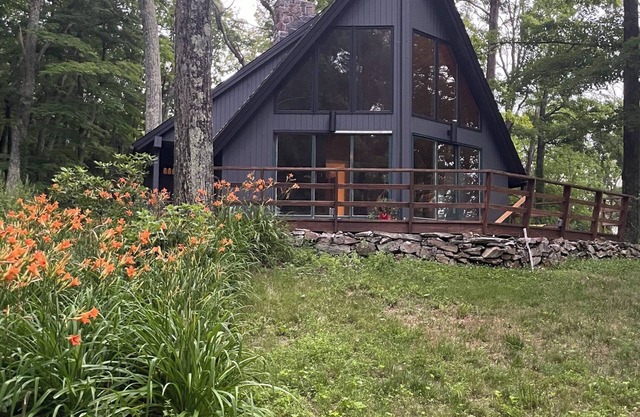 Forest Light: A Private A-Frame Retreat on 16 Acres