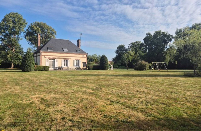 Woodland house with swimming pool