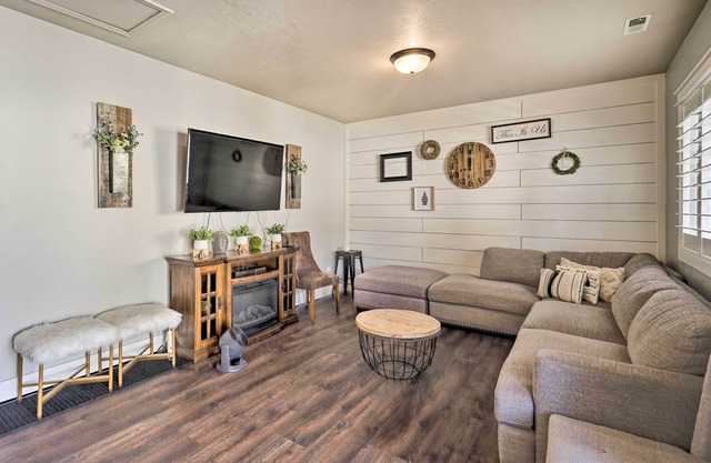 Woods Cross Vacation Rental w/ Hot Tub!