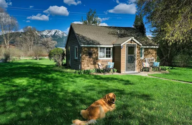 Wrangler 2 bedroom cozy cabin with hammock
