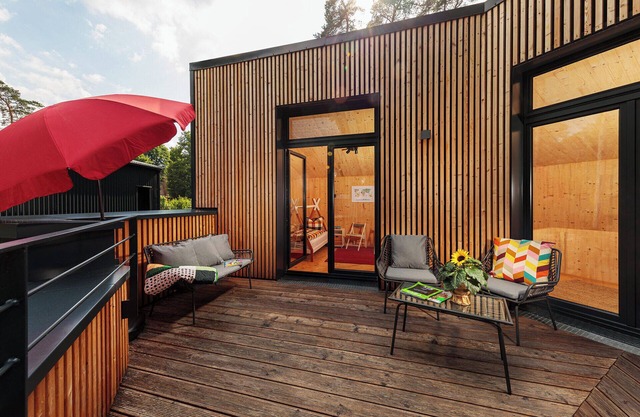 Traumhaus am See (Dachterrasse, Badewanne, Kamin, Bettwäsche + Handtücher)
