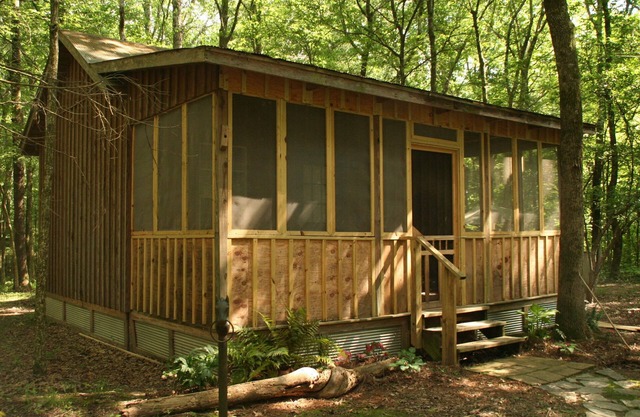 Wynnewood Rustic Hütte im Wald