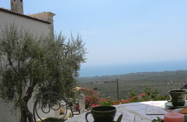 XIX. Jahrhundert VILLA BASSO in Gargano - Ferienhaus mit Blick auf das Meer