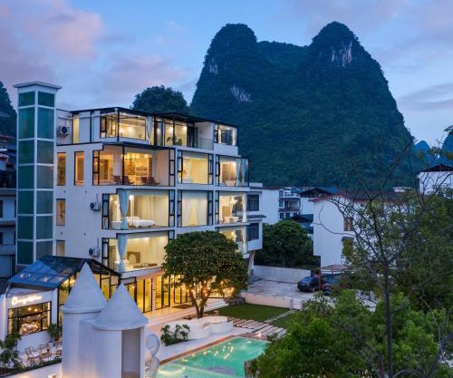 Yangshuo OrangeWhite Resort-Close to Yulong River