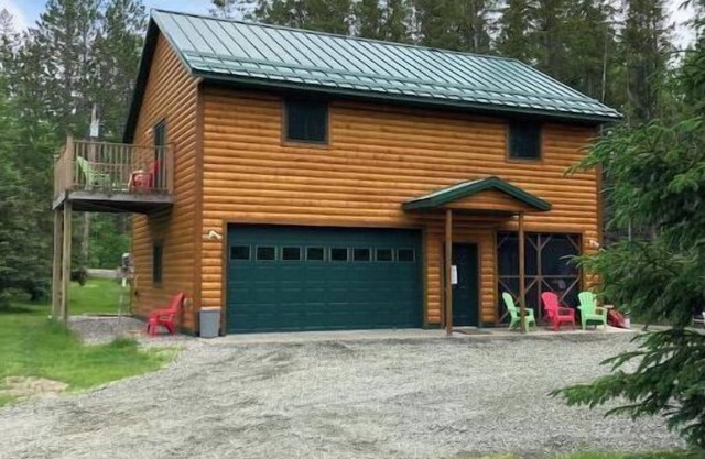 Year-round remote cabin that is great for the sporting enthusiasts.