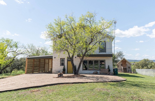 Yellow Door on the Llano