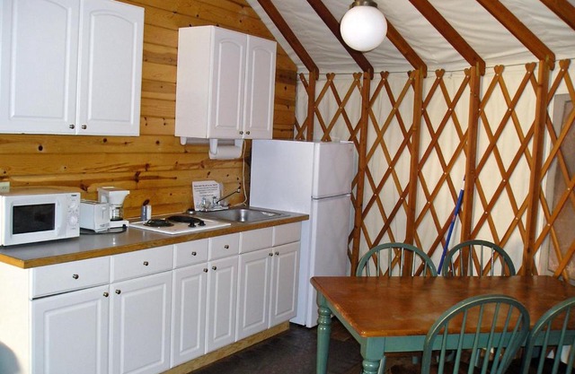 Yosemite Lakes River Yurt 21