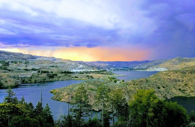 The Dam House at Grand Coulee Dam
