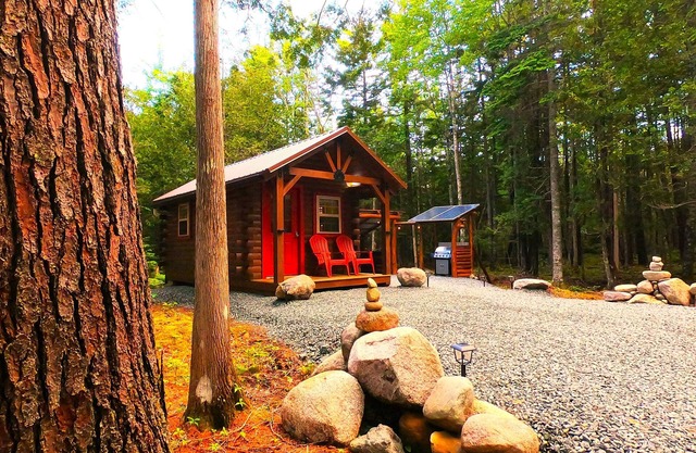 You will love this brand new private and cozy cabin in a great location!