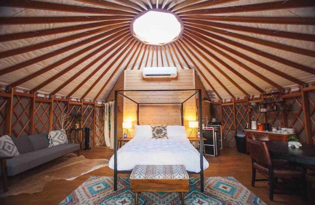 Yurt 1 · Yurt In The Trees, Dripping Springs Jewel!