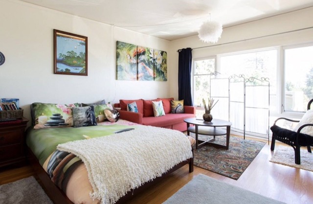 Zen Den Studio im Norden Berkeley Hills! Whirlpool und Blick auf die Bucht! Haustierfreundlich!