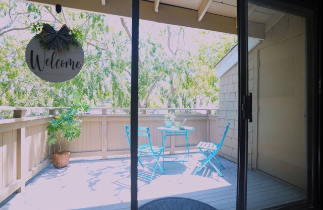 Zen Minimalist 2BR Condo: Prime Location + AC