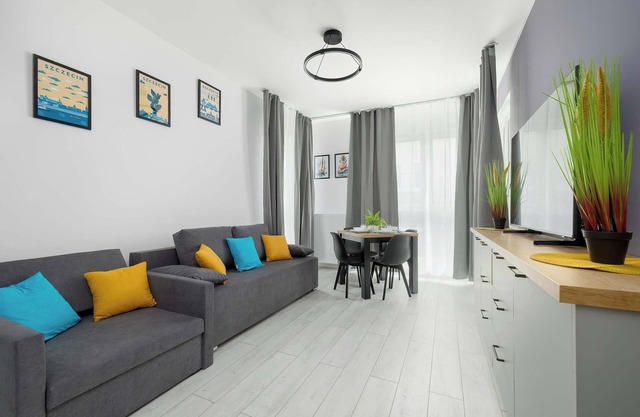 Zielonego Mostu 1 | Stettin | Modernes Apartment | Parkplatz | Blick aufs Wasser