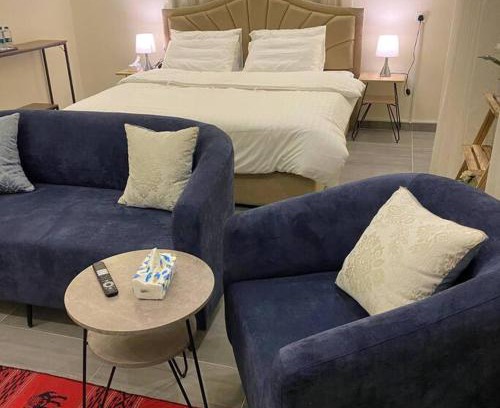 Shihar Wohnung | شقة أنيقة وصغيرة للعائلات من غرفتين نوم - وصول ذاتي