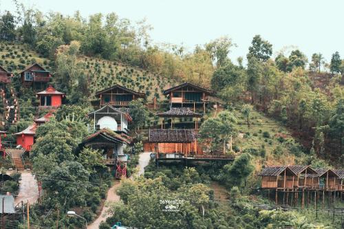 Mok Cham Pae Haus | เห็ดเหลือง Hedreung banrakthai homestay and camping