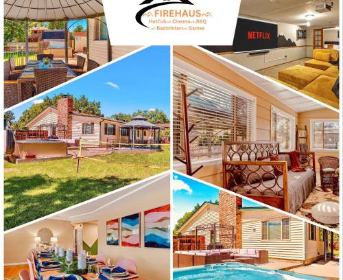 Northwest Arvada Haus | ᨒFIREHAUSᨒHotTubᨒCinemaᨒBBQᨒBadmintonᨒGames
