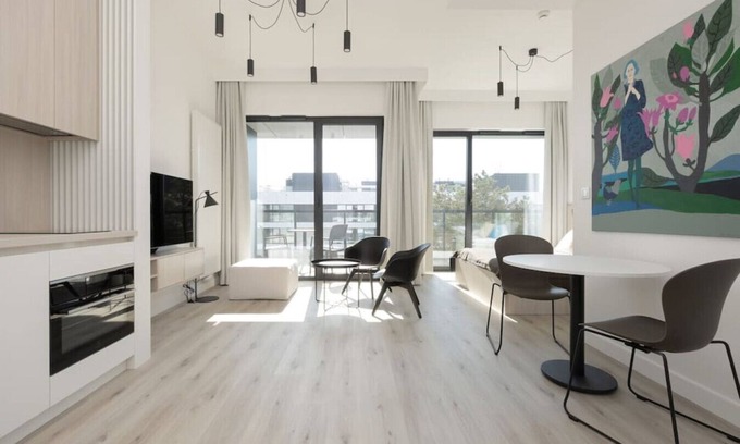 Trzebiatow Wohnung | Attraktive romantische Wohnung mit Blick auf das Meer