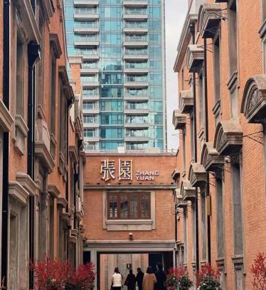 Downtown Shanghai Wohnung | 上海小胖纸民宿-南京西路3店-桃之夭夭
