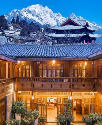 Dayan Old Town Haus | 丽江林森有鹿雪山观景民宿