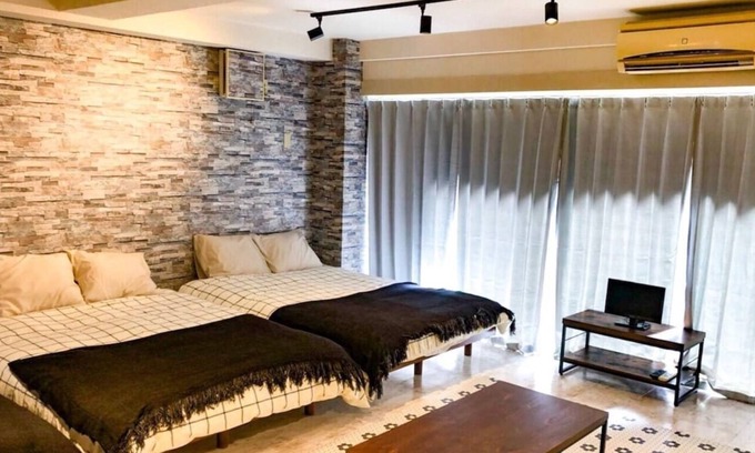 Yoyogi Wohnung | 代々木駅徒歩3分, 広々ワンルーム♪最大7名様宿泊可!! TV,WiFi無料