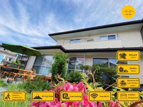 Shimo-yoshida Villa | 安野月江苑 Anno Gekkouen FUJI