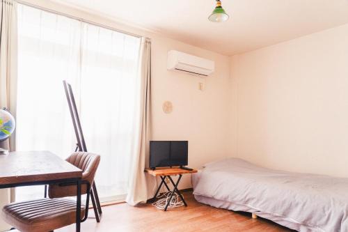 Maeda-nishi Machi Wohnung | 寄道アパート201-2ベッドルーム布団追加可-最大5名1戸貸切-敷地内駐車場無料