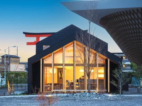 Miyacho Hotel | 富士山リトリートMUKUten舎 富士宮 MtFuji Retreat MUKUtensha Fujinomiya natural wood retreat hotel